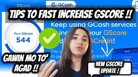 how to increase gscore in gcash|How To Increase Your GScore .
